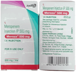 Meroza 500 Mg Injection 1